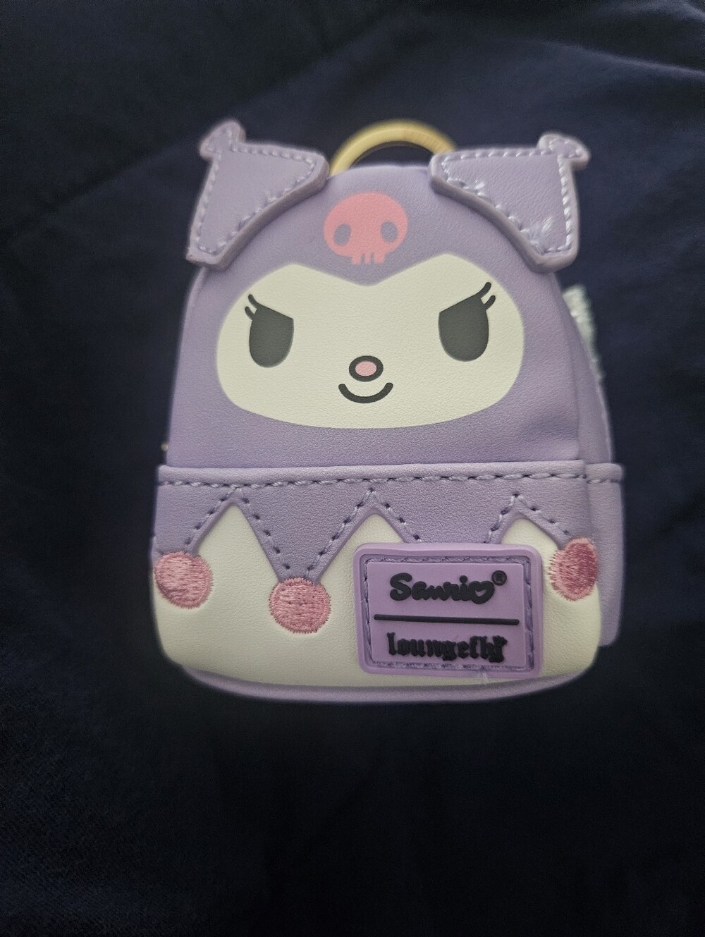 New Sanrio Loungefly kuromi Backpack bag charm